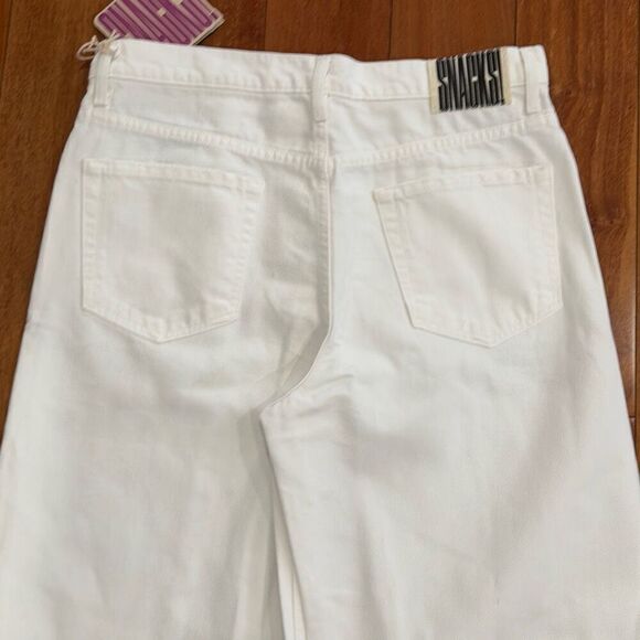 NWT MOTHER Women's Snacks! Double Dip Nerdy Chew Jeans size 33 - Picture 6 of 12
